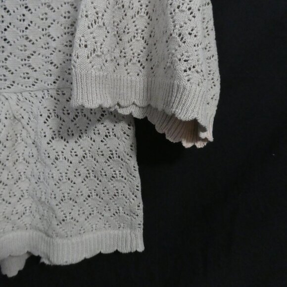 JESSICA - Petite | large (14-16) 16P | Elegant Crochet Cardigan | Single Button - Picture 16 of 16